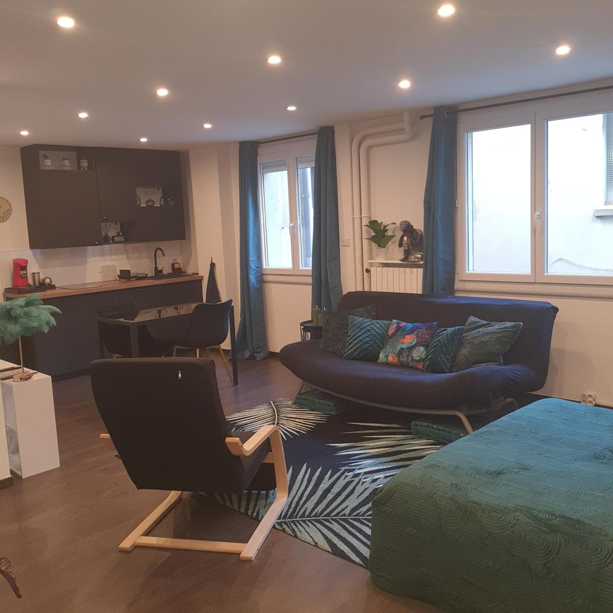 Loft Spacieux-2 Min De La Plage Marseille Luaran gambar